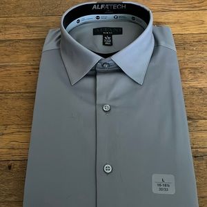 Alfani Dress Shirt 16-16 1/2 32/33 Large